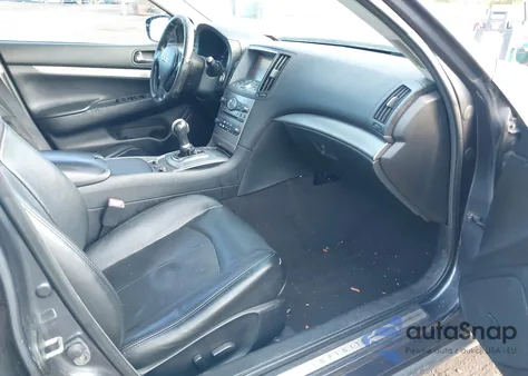 2013 Infiniti G37X z USA, uszkodzony, nr VIN JN1CV6AR3DM762495